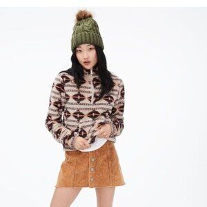 Aeropostale Aztec Wubby Pullover Women’s Size Medium Western Cowgirls